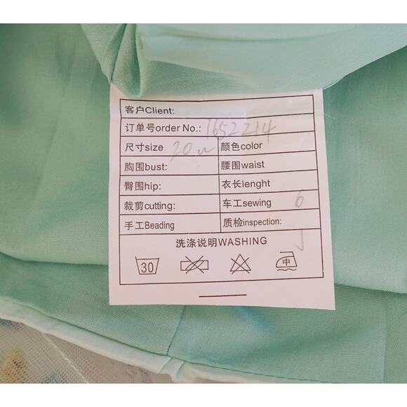 Fairy Butterfly Floral Embroidery Peasant Dress 20W Cottagecore Coquette Wedding - Picture 5 of 16